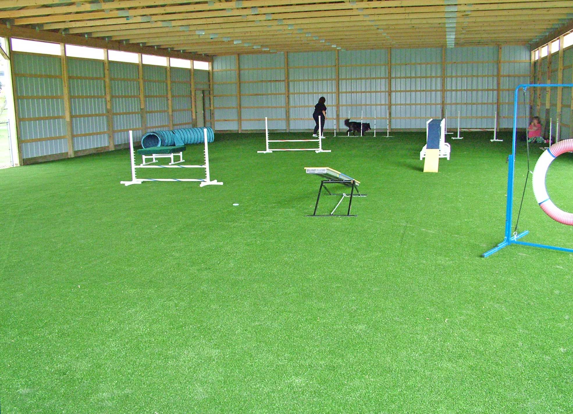 Pavilion's First Use with Agility Equipment